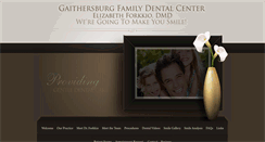 Desktop Screenshot of gburgfamilydental.com